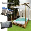 Camouflage Netting White 1.5m/2m/3m/4m/5m/6m/7m/8m/9m/10m Outdoor Camo Net for Hunting Shooting, Sunshade, Canopy, Decoration, Privacy Screen, Car Vehicle Cover (Size : 1.5X1m/4.9X3.3ft) view 3