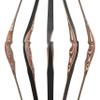 58" Traditional Longbow 20-50 Lbs One Piece Wood Long Bow Right/Left Hand Recurve Bow for Beginner Women Teens (50 Lbs, only Bow/Right Handed) view 3