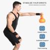 SUJAYU Wrist Wraps, 2 Pack Wrist Brace Wrist Straps for Weightlifting, Wrist Straps Lifting Straps Wrist Weights Carpal Tunnel Wrist Brace, Wrist Brace for Working Out Gym Accessories for Men (Black) view 3