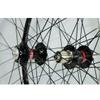 SHKJ MTB Wheelset 26 Inch Mountain Bike Disc/V Brake MTB Bicycle Double Wall Rims Quick Release 32H for 7-12 Speed Cassette (Color : Black, Size : 26 inch) view 2