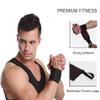 SUJAYU Wrist Wraps, 2 Pack Wrist Brace Wrist Straps for Weightlifting, Wrist Straps Lifting Straps Wrist Weights Carpal Tunnel Wrist Brace, Wrist Brace for Working Out Gym Accessories for Men (Blue B) view 4