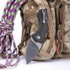 TACRAY Liner Locking Knife, Compact Utility Folding Pocket Knife with Clip, Easy to Carry Daily, Three Colors Available(black) view 3