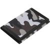 Kids Wallet for Boys Girls Teens Trifold, Canvas Toddler Wallet for Boys, Cute Zipper Wallets Youth with Coin Pocket and Card Holders, Novelty Wallets for Childrens Birthday Gifts (Camo grey02) view 1