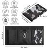 Kids Wallet for Boys Girls Teens Trifold, Canvas Toddler Wallet for Boys, Cute Zipper Wallets Youth with Coin Pocket and Card Holders, Novelty Wallets for Childrens Birthday Gifts (Camo grey02) view 3
