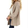Maroway Cardigan for Women Long Sleeve Open Front Sweater Khaki view 4