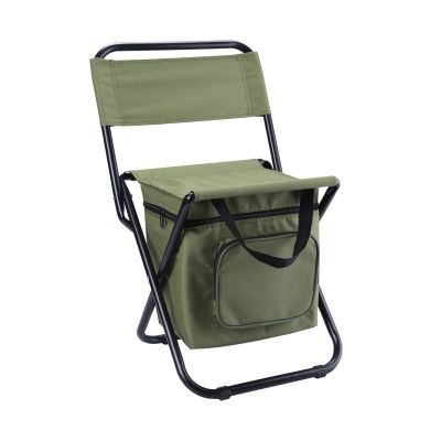 SAXTZDS Portable Outdoor Folding Chair with Storage Bag with Back Insulation Function 3-in-1 Leisure Camping Fishing Chair