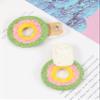 Dodocatie Dangle Rattan Earrings Jewelry for Women, Boho Statement Handmade Unique Summer Tropical Straw Wicker Loop Circle Earrings Fashion Trendy Bohemian Beach Accessories Aretes Para Mujer view 4