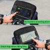MKYRLX Bike Handlebar Bag with Touch Screen Phone Holder, Bike Bottle Holder Insulated Bag with Mesh Pockets, Bicycle Basket Bicycle Accessories for Riding, Picnic, Camping, Hiking Travel view 3