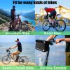 MKYRLX Bike Handlebar Bag with Touch Screen Phone Holder, Bike Bottle Holder Insulated Bag with Mesh Pockets, Bicycle Basket Bicycle Accessories for Riding, Picnic, Camping, Hiking Travel view 4