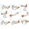 Homoyoyo Stability Balls for Exercise 2 Small Yoga Balls Pilates Mini Core Strengthening Workout for Fitness view 2