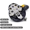 CAMEKOON Level Wind Trolling Fishing Reel, Round Baitcasting Reel, Right Hand, Graphite Body, Star Drag Saltwater Casting Reel view 4