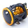 CAMEKOON Level Wind Trolling Fishing Reel, Round Baitcasting Reel, Right Hand, Graphite Body, Star Drag Saltwater Casting Reel view 3