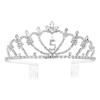 Lurrose 5th Birthday Crown: 5th Birthday Tiara for Girls - 5 Year Old Tiara view 1