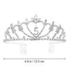 Lurrose 5th Birthday Crown: 5th Birthday Tiara for Girls - 5 Year Old Tiara view 4