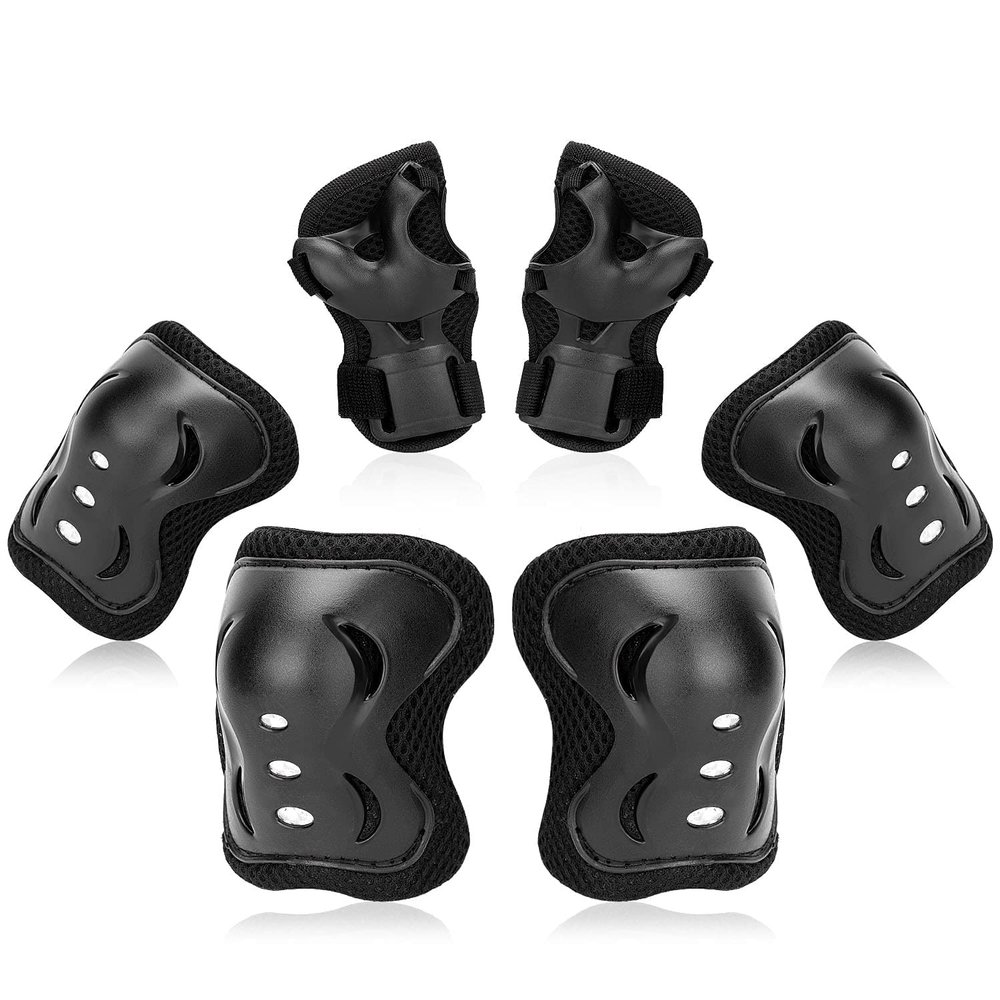 Youth/ KidsKnee Pads Elbow Pads Wrist Guards Protective Gear Set for Child Roller Skates, Cycling, Inline Skating, Scooter Skateboard, BMX Bike, Riding, and Multiple Outdoor Sports Activities