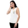 Poppy Summit Girls Gays and Theys Shirts LGBTQA Tank top Pride Muscle Shirt LGBTQ Pride Tank top Non Binary Shirt Muscle Tank White view 2