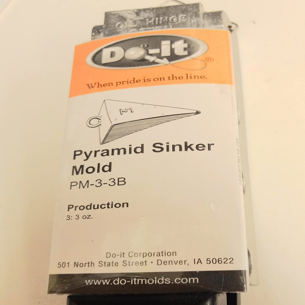 Do-it Pyramid Sinker Mold 3oz-PM-3-B - D3168