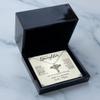 Cross Dancing Necklace Luxury Box 21st Birthday Daughter, to Daughter from Mom, Religious Gift for Daughter from Mom, Mother Daughter Gift, Heart Cr view 1