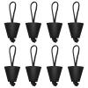 6PCS/8PCS Universal Kayak Scupper Plug Kit Silicone Scupper Plugs Drain Holes Stopper Bung with Lanyard view 1
