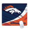 Skinit Medium Gaming Mouse Pad - Officially Licensed Denver Broncos Design with Stitched Edges, Waterproof, Non-Slip Rubber Base, Desk Mat for Keyboard & Mouse, 17.7" x 15.75" inches view 1
