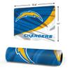 Skinit Small Gaming Mouse Pad - Officially Licensed Los Angeles Chargers Design with Stitched Edges, Waterproof, Non-Slip Rubber Base, Desk Mat for Keyboard & Mouse, 12.6" x 11" inches view 2
