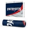 Skinit Small Gaming Mouse Pad - Officially Licensed New England Patriots Design with Stitched Edges, Waterproof, Non-Slip Rubber Base, Desk Mat for Keyboard & Mouse, 12.6" x 11" inches view 2
