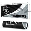 Skinit Extra Large Gaming Mouse Pad - Officially Licensed Las Vegas Raiders Design with Stitched Edges, Waterproof, Non-Slip Rubber Base, Desk Mat for Keyboard & Mouse, 35.75" x 15.4" inches view 2