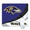Skinit Medium Gaming Mouse Pad - Officially Licensed Baltimore Ravens Design with Stitched Edges, Waterproof, Non-Slip Rubber Base, Desk Mat for Keyboard & Mouse, 17.7" x 15.75" inches view 1