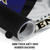 Skinit Medium Gaming Mouse Pad - Officially Licensed Baltimore Ravens Design with Stitched Edges, Waterproof, Non-Slip Rubber Base, Desk Mat for Keyboard & Mouse, 17.7" x 15.75" inches view 4