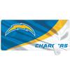 Skinit Extra Large Gaming Mouse Pad - Officially Licensed Los Angeles Chargers Design with Stitched Edges, Waterproof, Non-Slip Rubber Base, Desk Mat for Keyboard & Mouse, 35.75" x 15.4" inches view 1