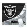 Skinit Small Gaming Mouse Pad - Officially Licensed Las Vegas Raiders Design with Stitched Edges, Waterproof, Non-Slip Rubber Base, Desk Mat for Keyboard & Mouse, 12.6" x 11" inches view 1