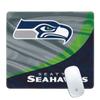 Skinit Small Gaming Mouse Pad - Officially Licensed Seattle Seahawks Design with Stitched Edges, Waterproof, Non-Slip Rubber Base, Desk Mat for Keyboard & Mouse, 12.6" x 11" inches view 1