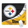 Skinit Medium Gaming Mouse Pad - Officially Licensed Pittsburgh Steelers Design with Stitched Edges, Waterproof, Non-Slip Rubber Base, Desk Mat for Keyboard & Mouse, 17.7" x 15.75" inches view 1