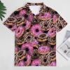 BAIKUTOUAN Yummy Donuts Men's Polo-Shirts Short Sleeve Golf Tees Outdoor Sport Tennis Tops 4XL view 3