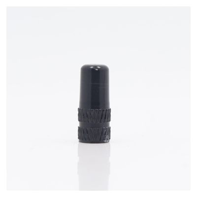 KOVNOVI 20PCS Bicycle Aluminum Alloy Valve Cap French Style Road Mountain Bike Bicycle Tire Valve Cap Dust Bits 2.0 Accessories (Color : Black)