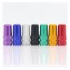 KOVNOVI 20PCS Bicycle Aluminum Alloy Valve Cap French Style Road Mountain Bike Bicycle Tire Valve Cap Dust Bits 2.0 Accessories (Color : Black) view 2