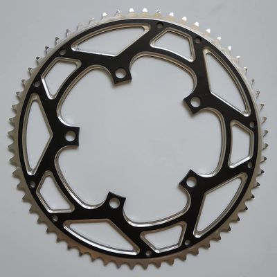 MYEEI Folding Bike 130 BCD Chainring 60T Road Bielas Crankset MTB Bike Parts Chain Ring BMX Bicycle Accessories Fixed Gear (Color : 60T)
