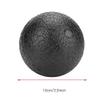 Yoga Massage Ball, Relax Muscles Soft Foam Roller Ball with High Density Foam Structure for Massaging Muscles for Adults for Rehab Exercises(Black, 10CM Single Ball) view 3