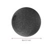 Yoga Massage Ball, Relax Muscles Soft Foam Roller Ball with High Density Foam Structure for Massaging Muscles for Adults for Exercises(Black, 8CM Single Ball) view 2