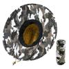 DAG Gear Printed Pattern Sun Hat with 1 UV Face Shield Neck Gaiter Included (Gray Camo) view 1
