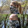 DAG Gear Printed Pattern Straw with UV Face Shield Neck Gaiter Included (Gray Camo USA) view 4