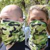 DAG Gear Printed Pattern Straw with UV Face Shield Neck Gaiter Included (Green Camo USA) view 4