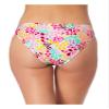 California Waves Juniors Hipster Scoop Bikini Swimsuit Bottoms Multi Medium White view 2