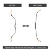 AF Archery Turkish Recurve Bow, 53" Traditional Horse Bow, Mounted Archery and Precision Shooting,Suitable for Entry Into Adults Youth Beginners Enthusiasts and Hunting, 50lbs view 3