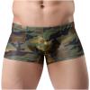 Ctreela Short Leg Boxer Briefs for Men Sexy Bulge Pouch Trunks Camo Underwear Low Rise Underpants Breathable Boxers view 4