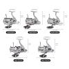 HAUT TON Spinning Reel 8000/9000/10000/12000/14000,6+1BB Metal Surf Fishing Reels,4.8:1 Gear Ratio 55lbs Drag Heavy Long Casting Inshore Saltwater Monster Fish (HT-NGK, 10000) view 3