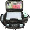 DODO DEER Fishing Tackle Bag Large Tackle Box Fishing Bag Water Resistant Fishing Gear Storage Bag with Rod Holder for Freshwater & Saltwater (Small Incognito Camouflage with 4 Trays,Standard) view 3