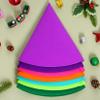 Fengek 16 Packs Gnome Costume Sets, 7 Pcs Felt Cone Dwarf Hats, 7 Pcs White Fake Beard and 2 Pcs Fake Ears for Halloween Christmas Cosplay view 4