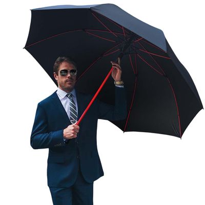 Lynkaye Golf Umbrella 80 Inch Extra Large Oversize, Automatic Open Golf Umbrella Windproof Rain Stick Umbrella UV Protection Sports Umbrella