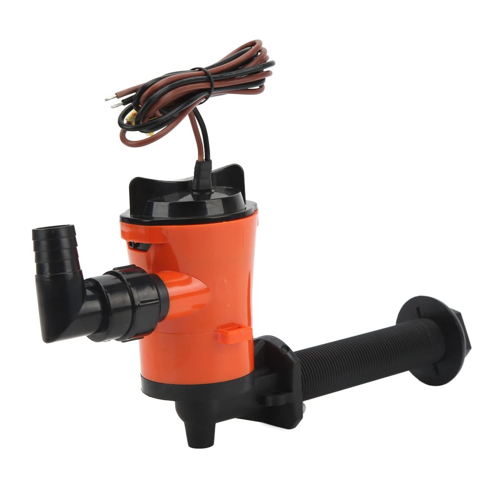 Aerator Pump for Boat 800GPH Pump Bait Aerator 12V Submersible Cartridge Boat Bilge Pump for Marine